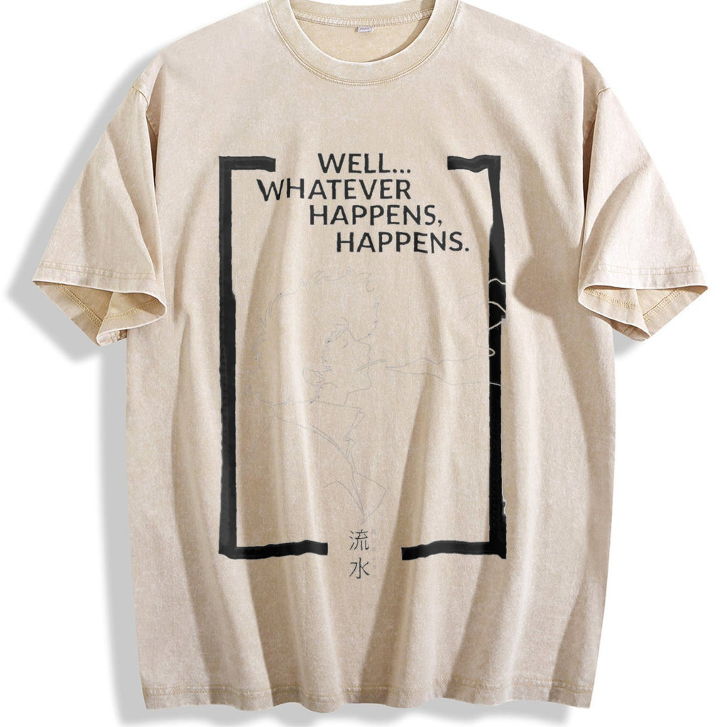 Cowboy Bebop Anime Vintage Washed T-Shirt product image 1