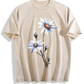 Blue Daisy Flowers Vintage Washed T-Shirt product image 1