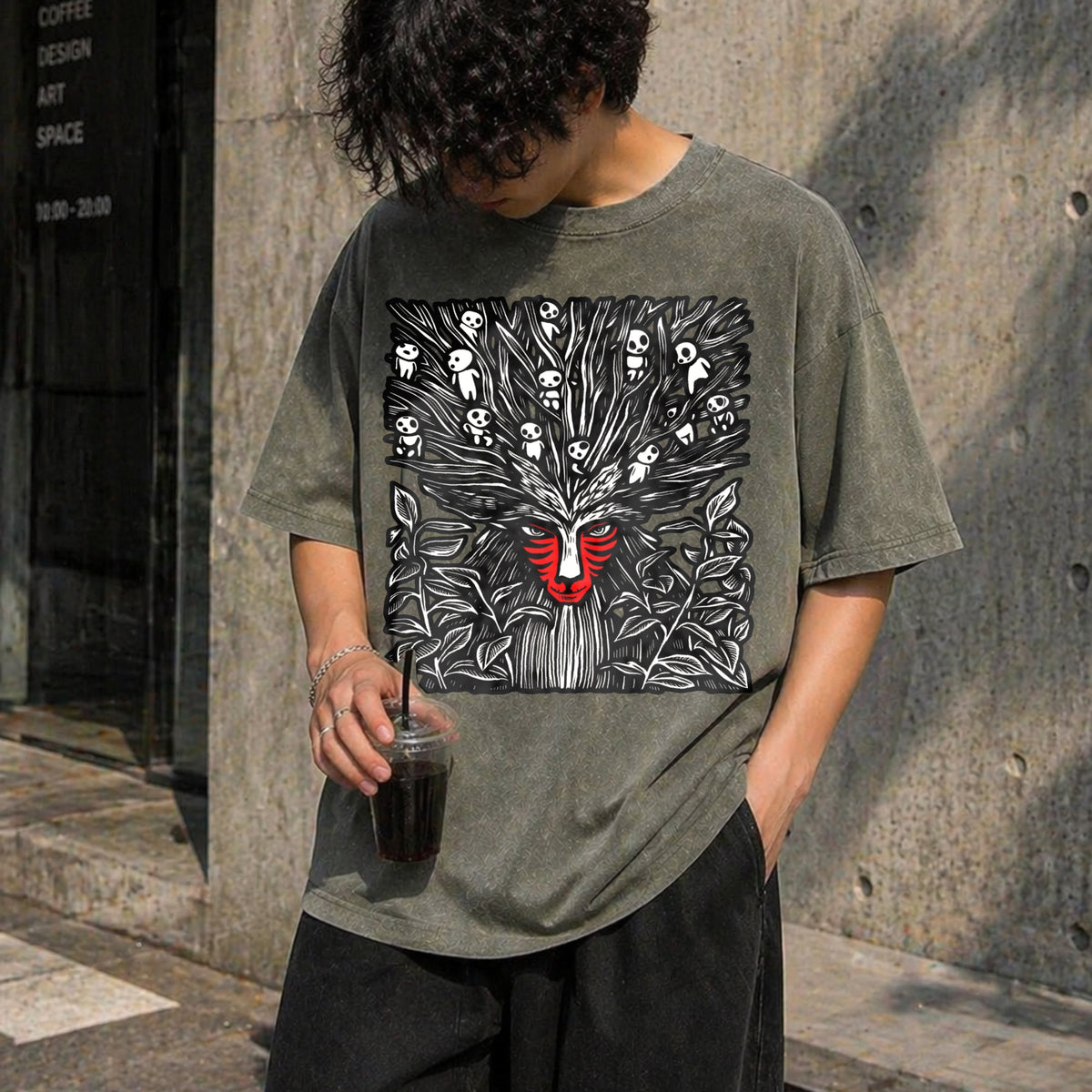 Studio Ghibli Vintage Washed T-Shirt product image 4