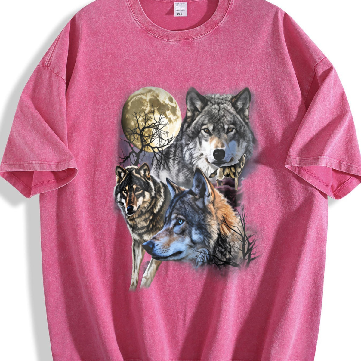 Wolf 90s Vintage Washed T-Shirt product image 7