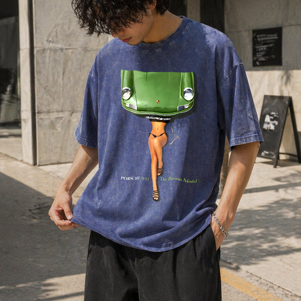Dream Model 911 Vintage Washed T-Shirt product image 8
