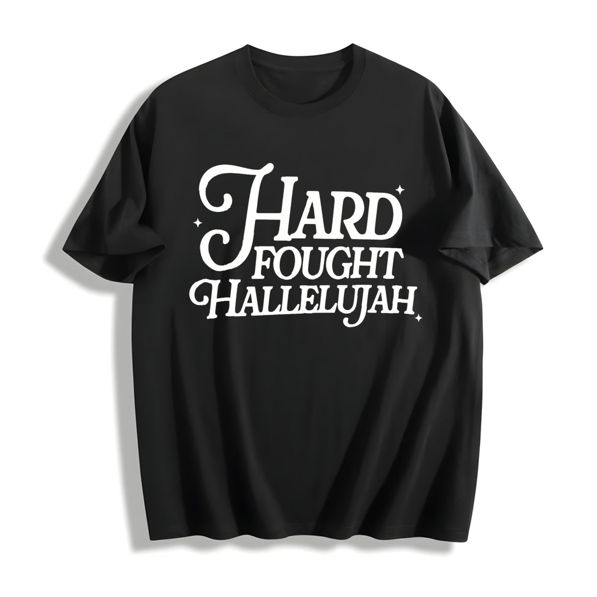 Hard Fought Hallelujah Cotton T-Shirt product image 1