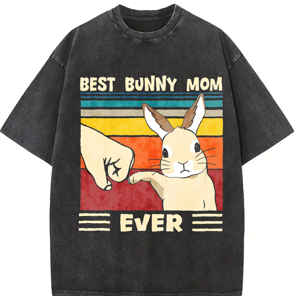 Happy Easter Vintage Washed T-Shirt product image 2