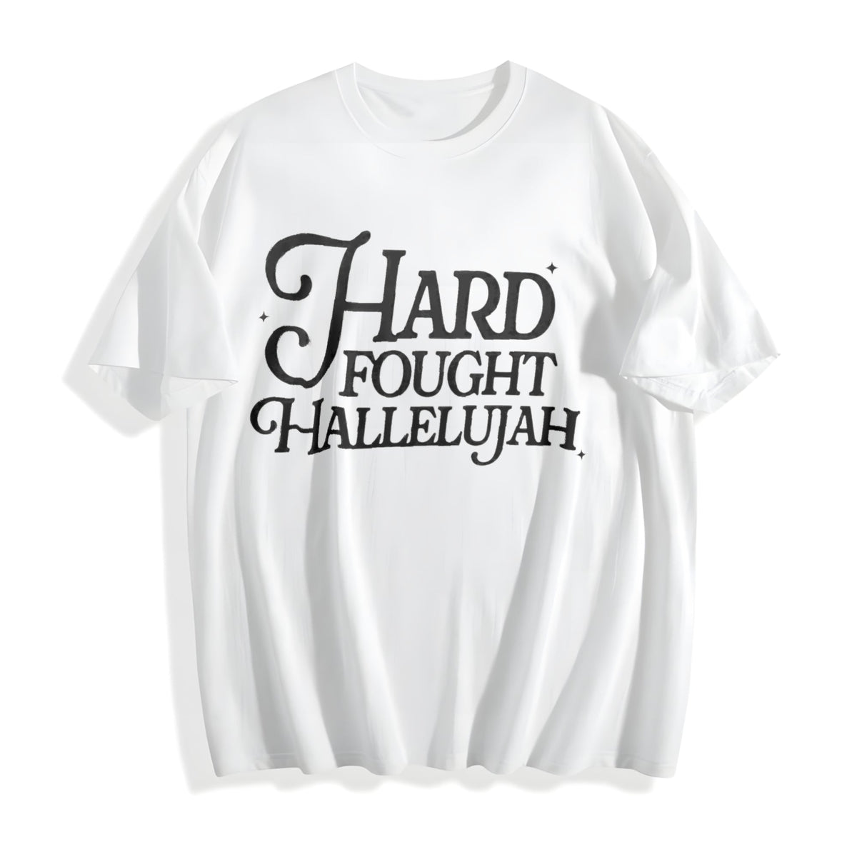 Hard Fought Hallelujah Cotton T-Shirt product image 2