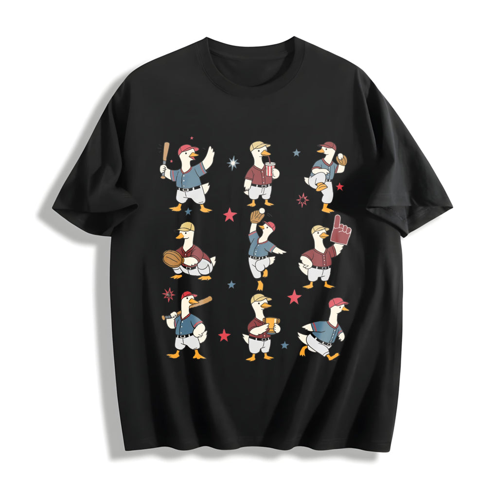 Silly Goose Baseball Cotton T-Shirt product image 1