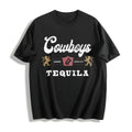 Cowboys And Tequila Cotton T-Shirt product image 1