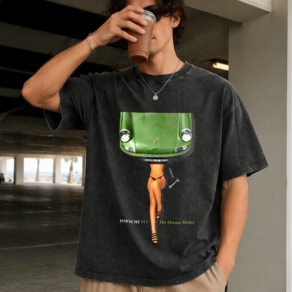 Dream Model 911 Vintage Washed T-Shirt product image 2