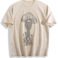Mushroom And Snake - Made From 100 Vintage Washed T-Shirt product image 1