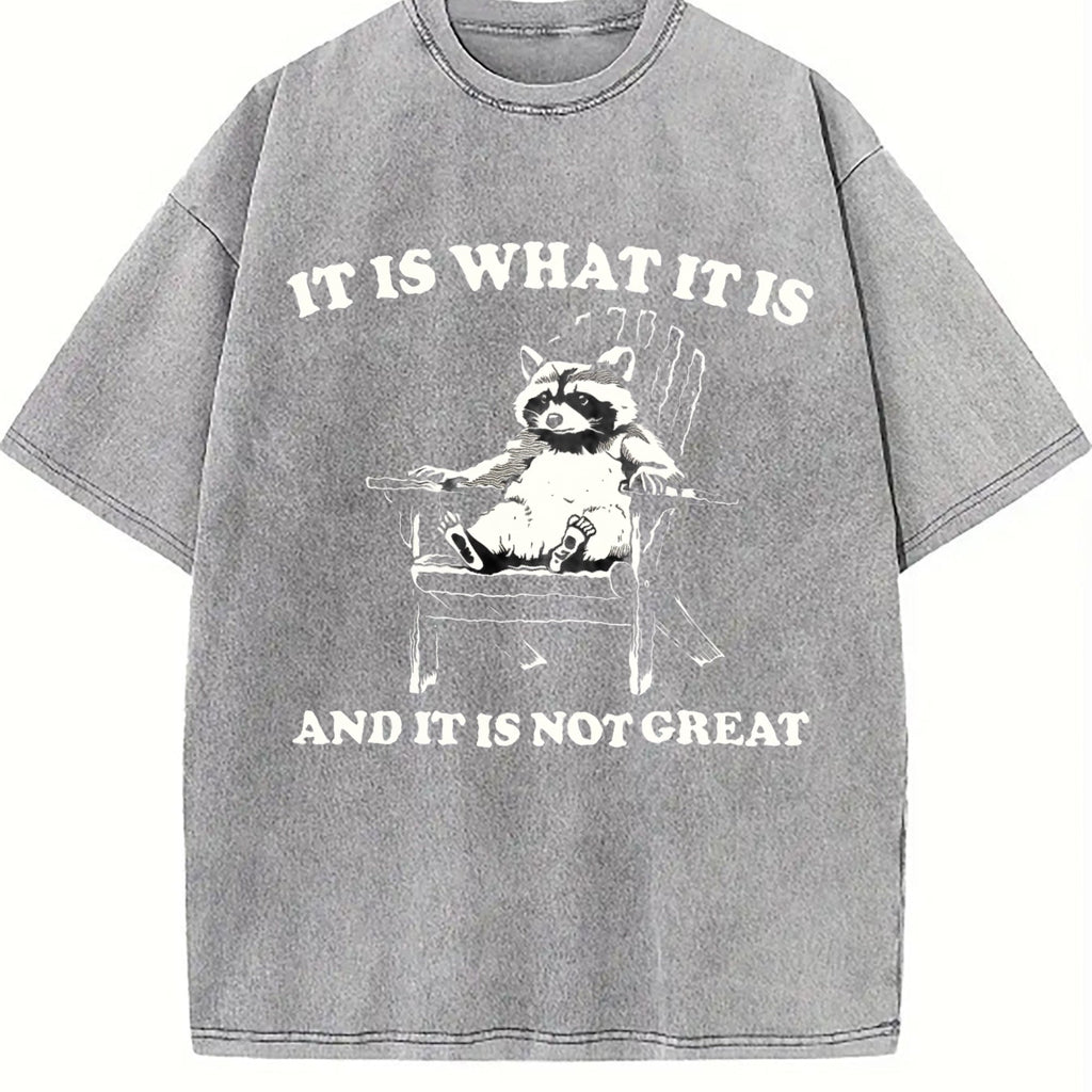 Funny Squirrel Meme Vintage Washed T-Shirt product image 4