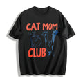 Cat Mom Club Cotton T-Shirt product image 1