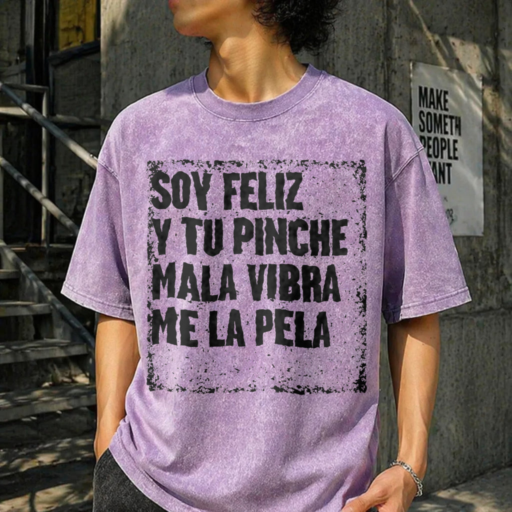 Mexican Themed Humorous Ideas Vintage Washed T-Shirt product image 6