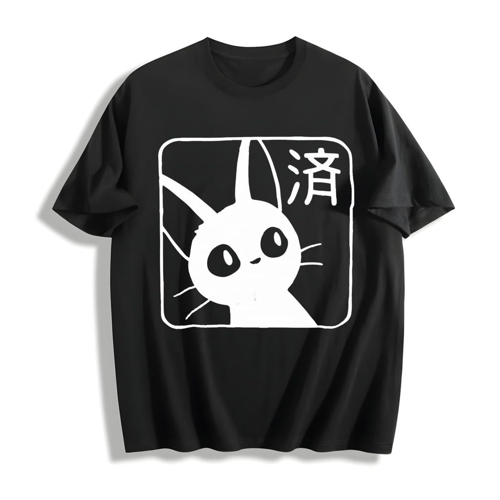 Cat Howl's Moving Castle Cotton T-Shirt product image 1