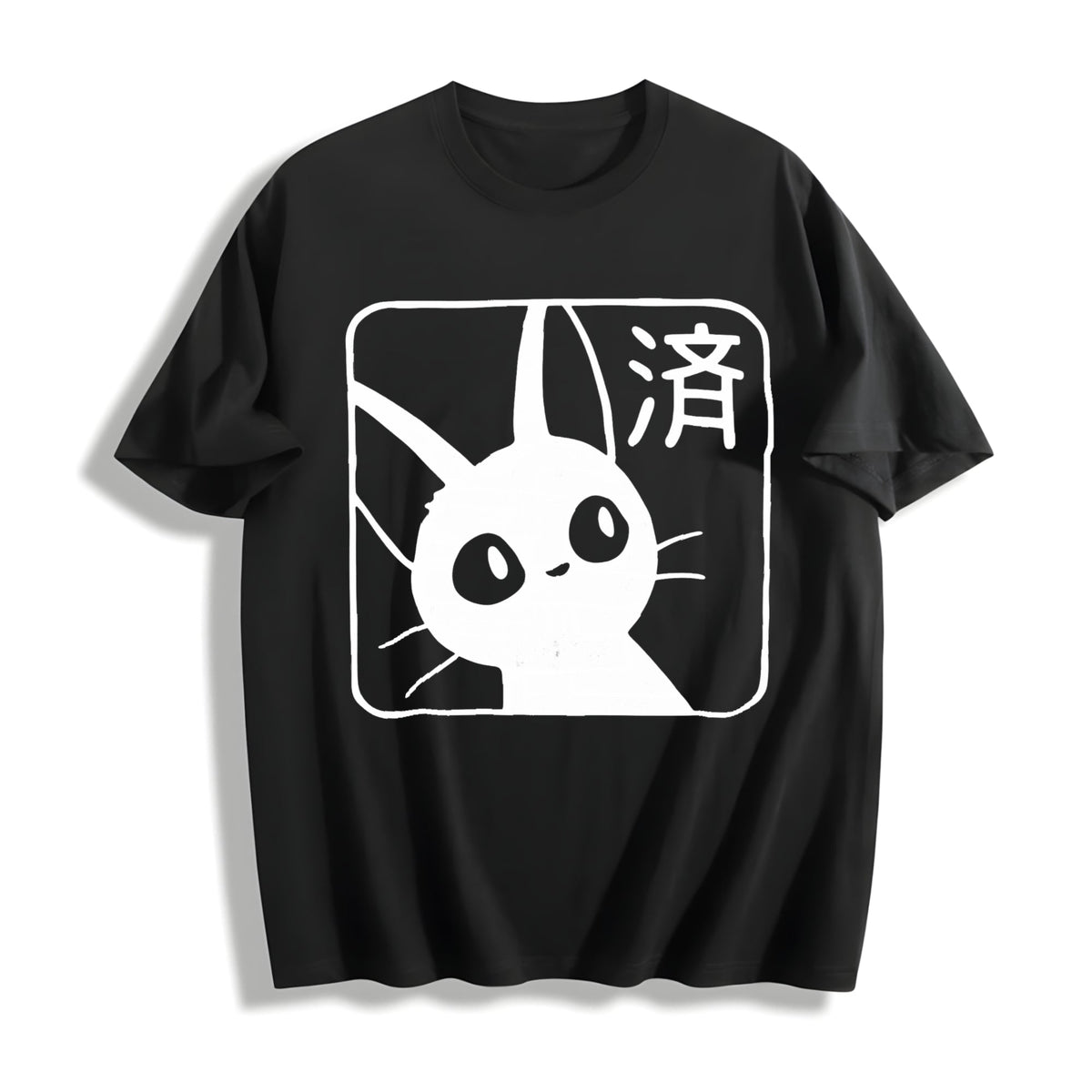 Cat Howl's Moving Castle Cotton T-Shirt product image 1