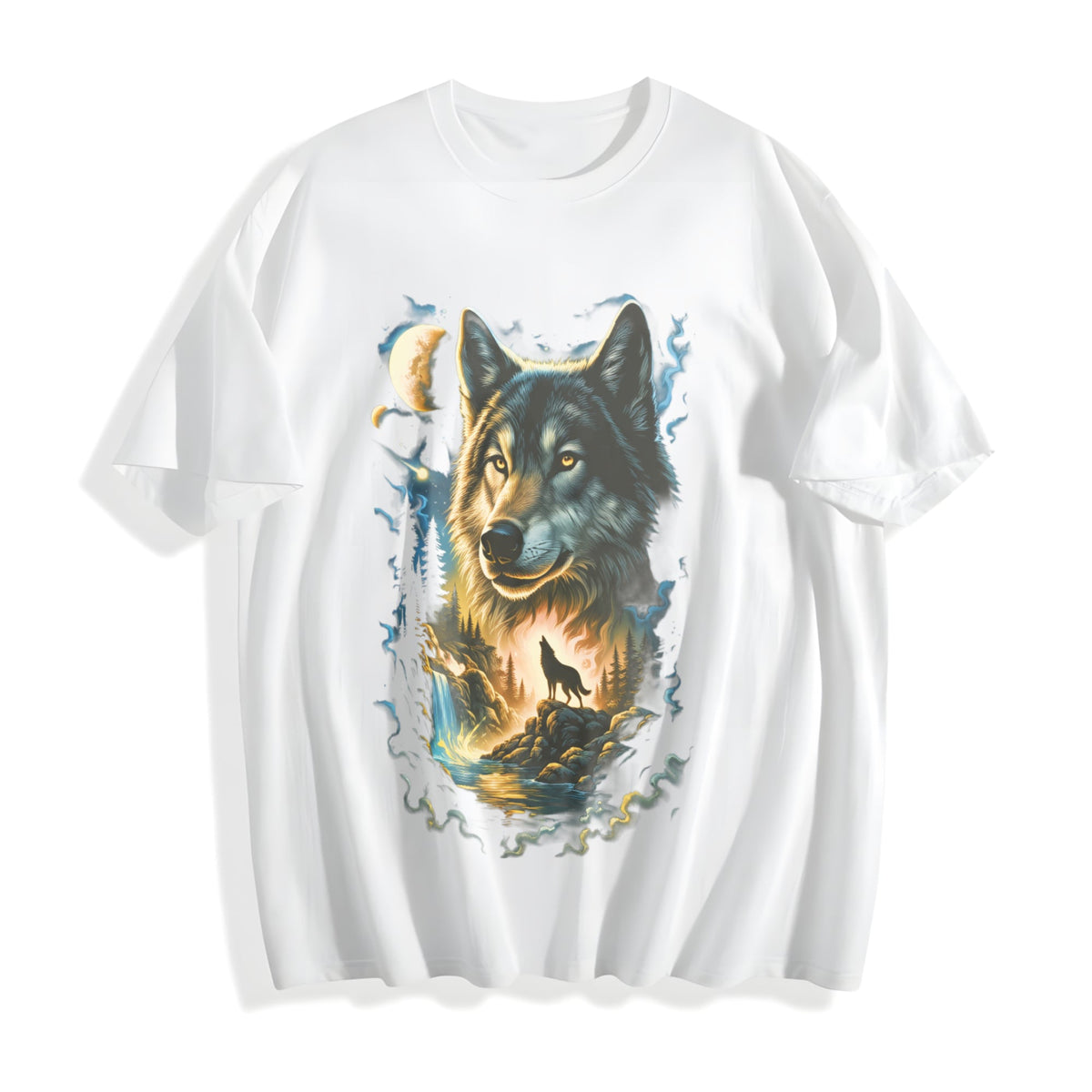 Wolf 90s Cotton T-Shirt product image 2