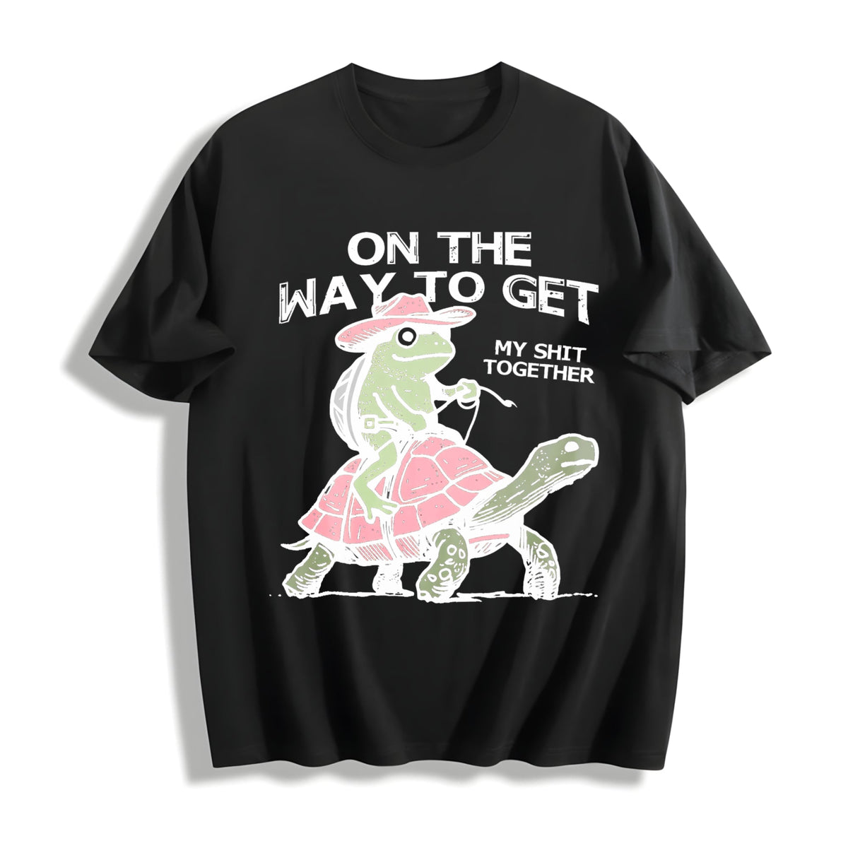 On My Way To Get My Stuff Together Funny Cotton T-Shirt product image 1