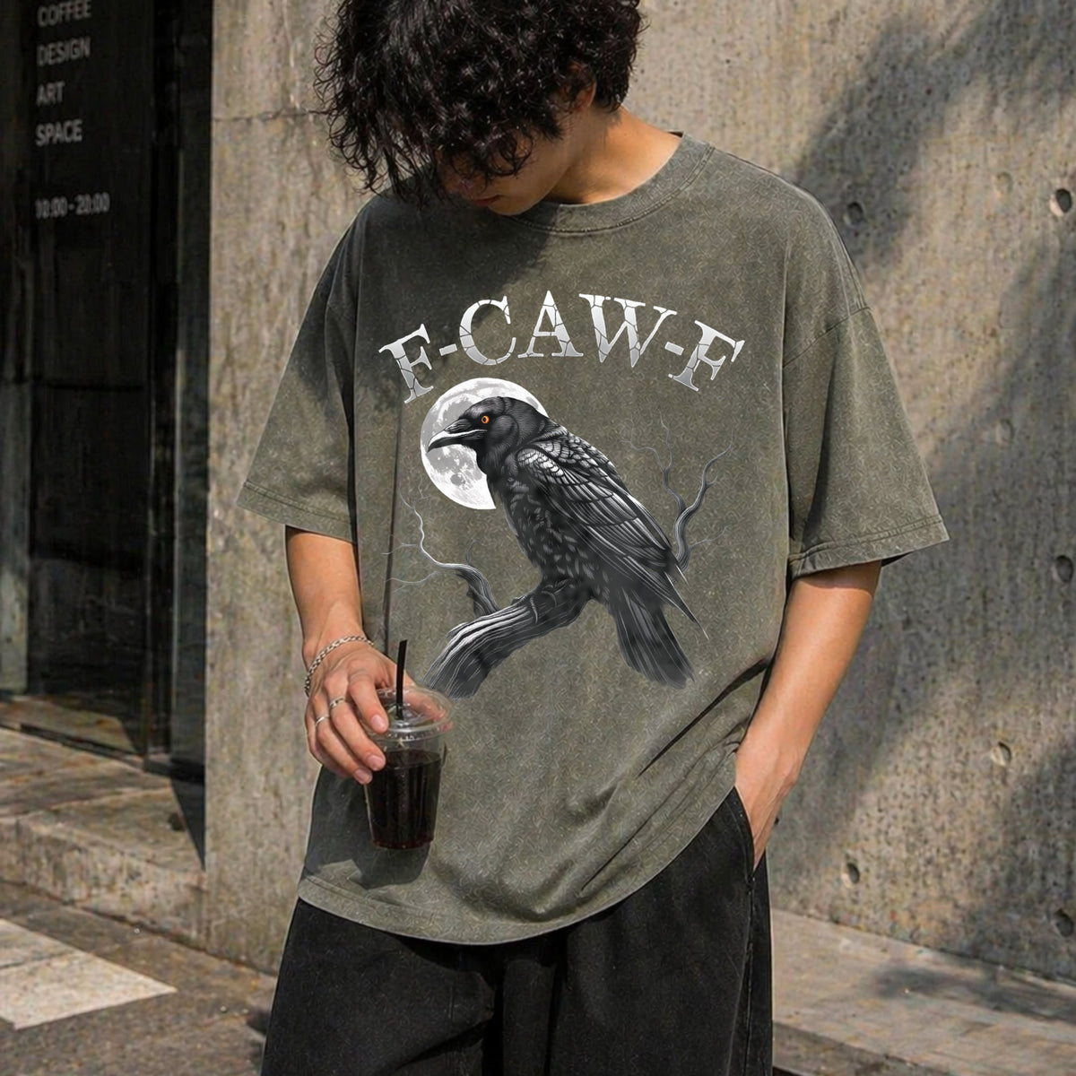 Black Crow Vintage Washed T-Shirt product image 4