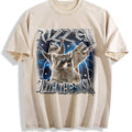 Rizz Em With The Tism Raccoon Vintage Washed T-Shirt product image 1