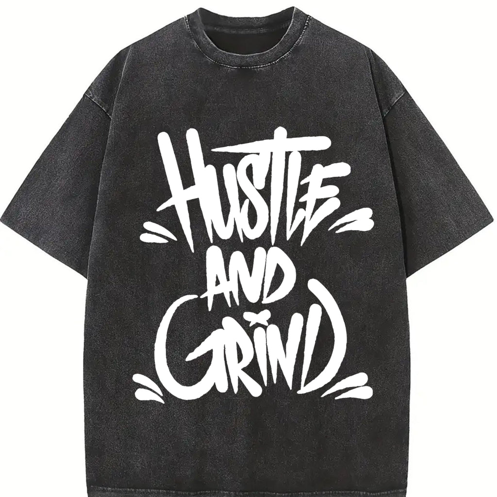 Hustle and Grind Vintage Washed T-Shirt product image 2