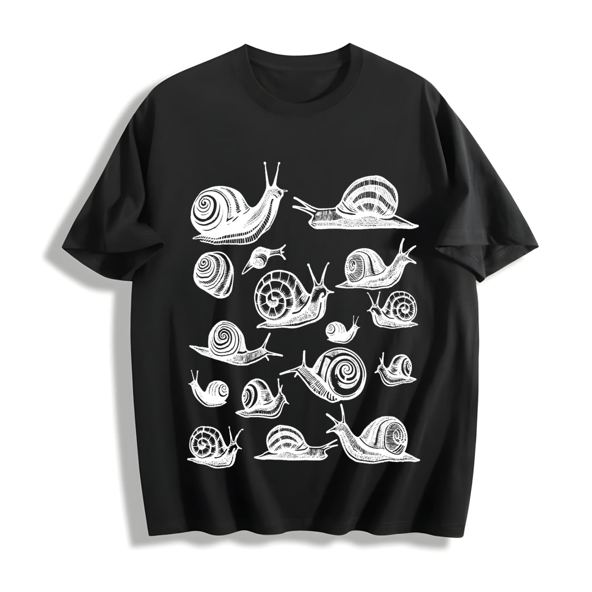 Snails - Snail - Lover - Funny - Cotton T-Shirt product image 1