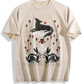 Summer Fantasy Mysterious Floral Fox Skull Rabbit Vintage product image 1