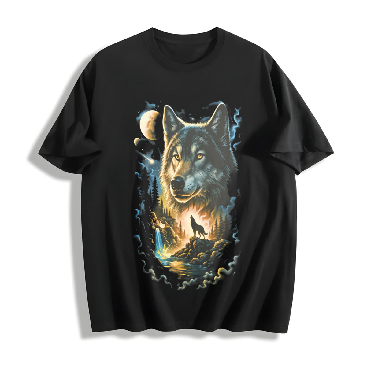 Wolf 90s Cotton T-Shirt product image 1