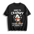 Easter Funny 70s Duck Cotton T-Shirt product image 1