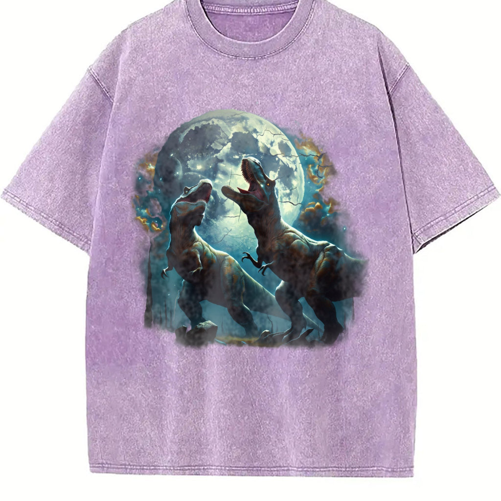 Two Dinosaur Vintage Washed T-Shirt product image 6
