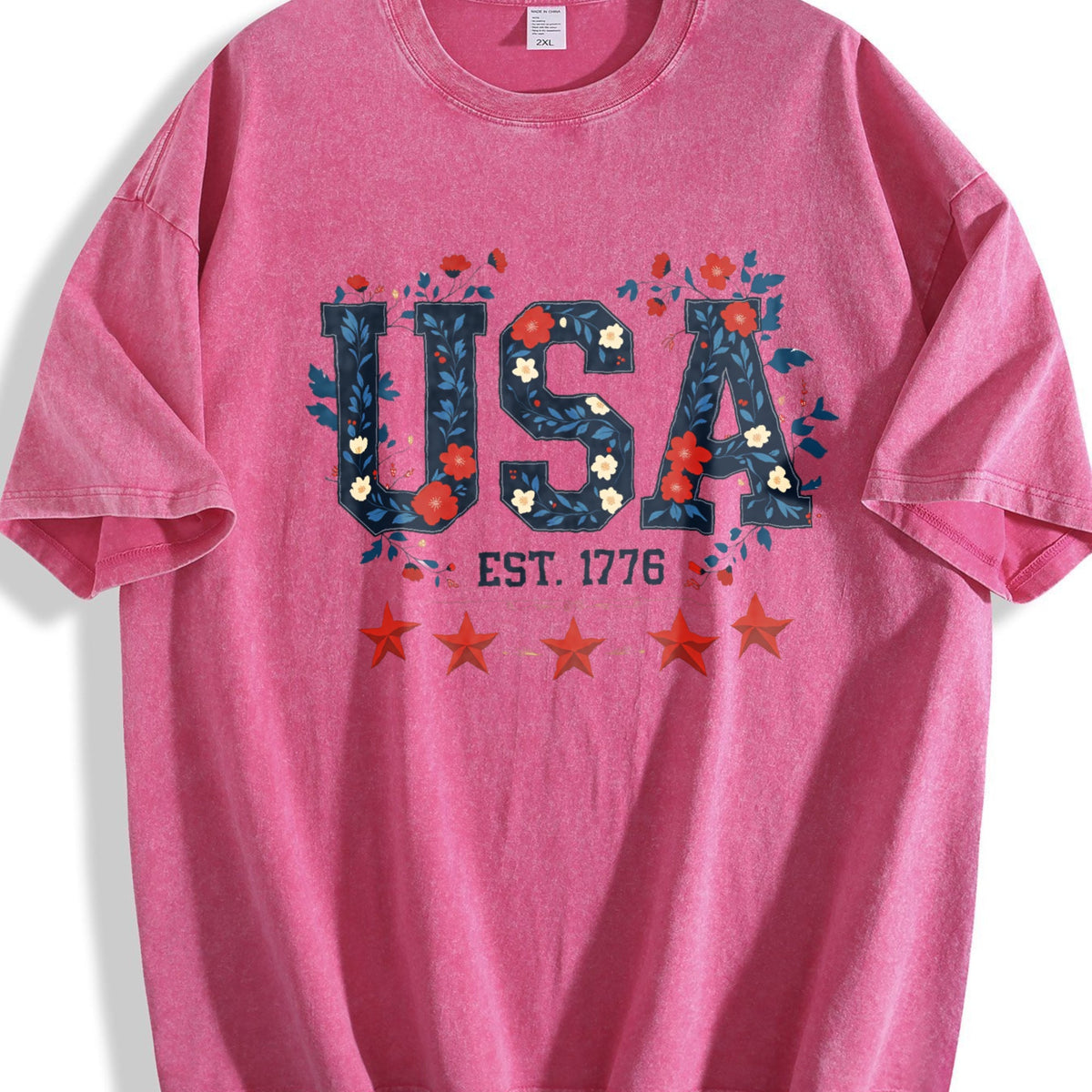 Patriotic USA 1776 - Red With Stars & Stripes Vintage product image 7