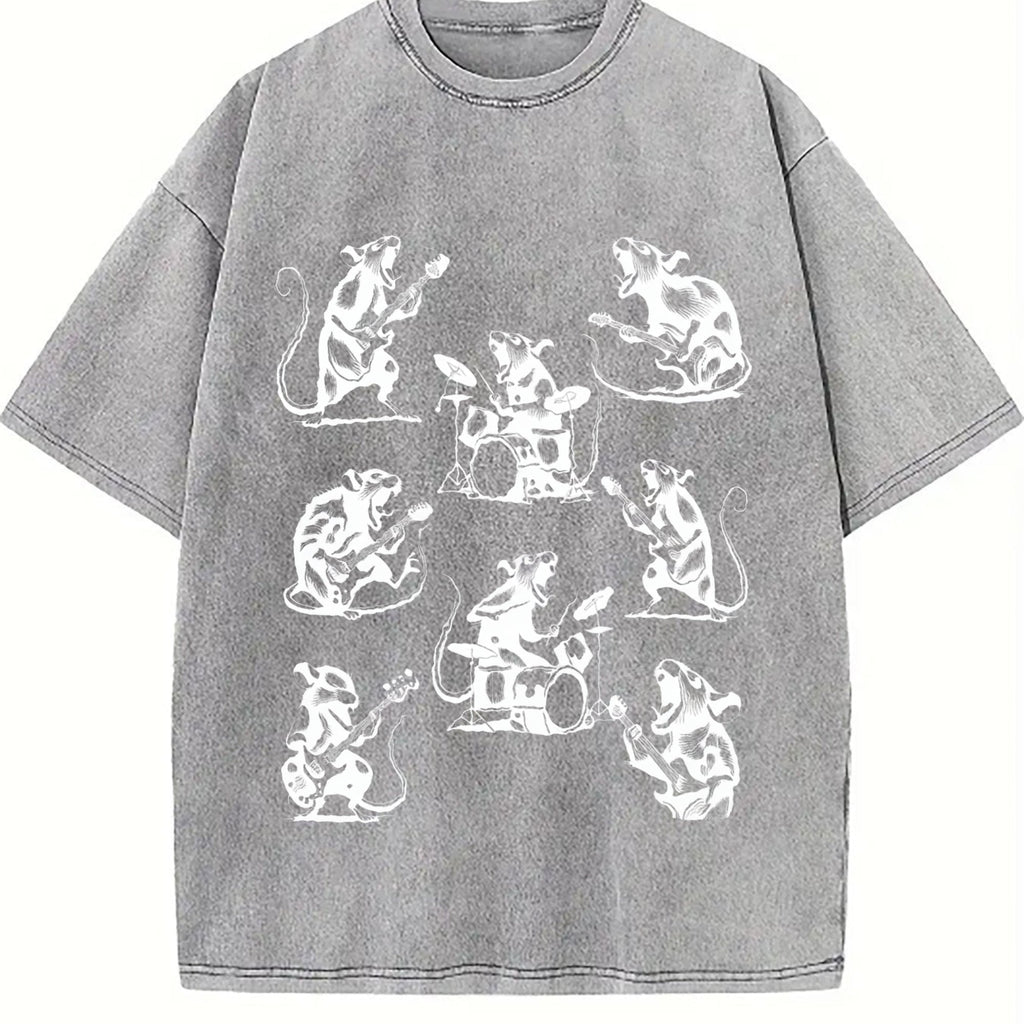 Rocker Rats 90s Vintage Washed T-Shirt product image 5