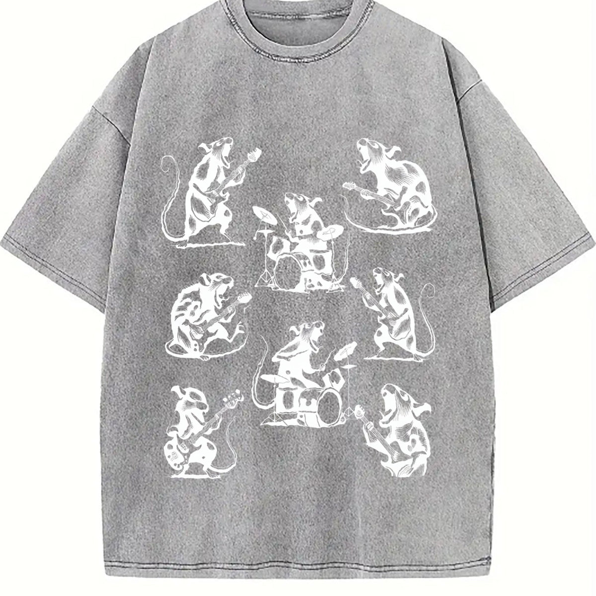 Rocker Rats 90s Vintage Washed T-Shirt product image 5
