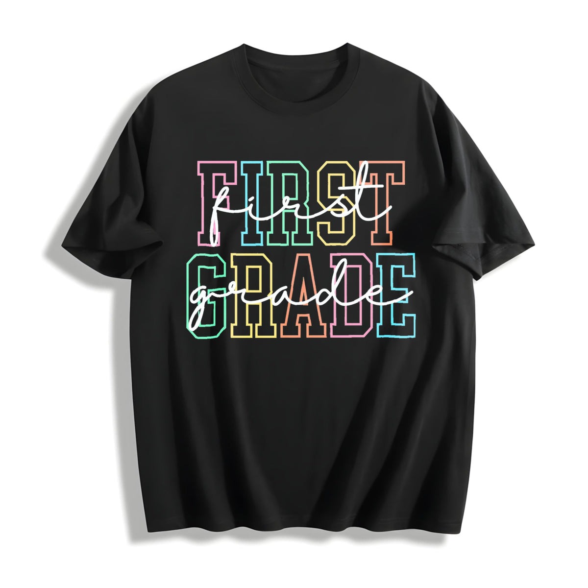 First Grade Teacher Cotton T-Shirt product image 1