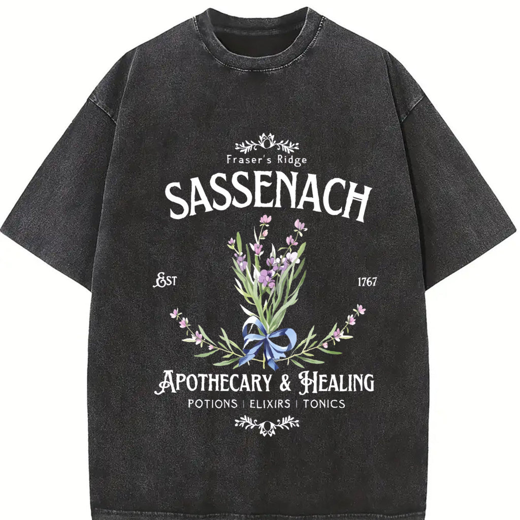 Summer Sassenach Floral One-piece Vintage Washed T-Shirt product image 2