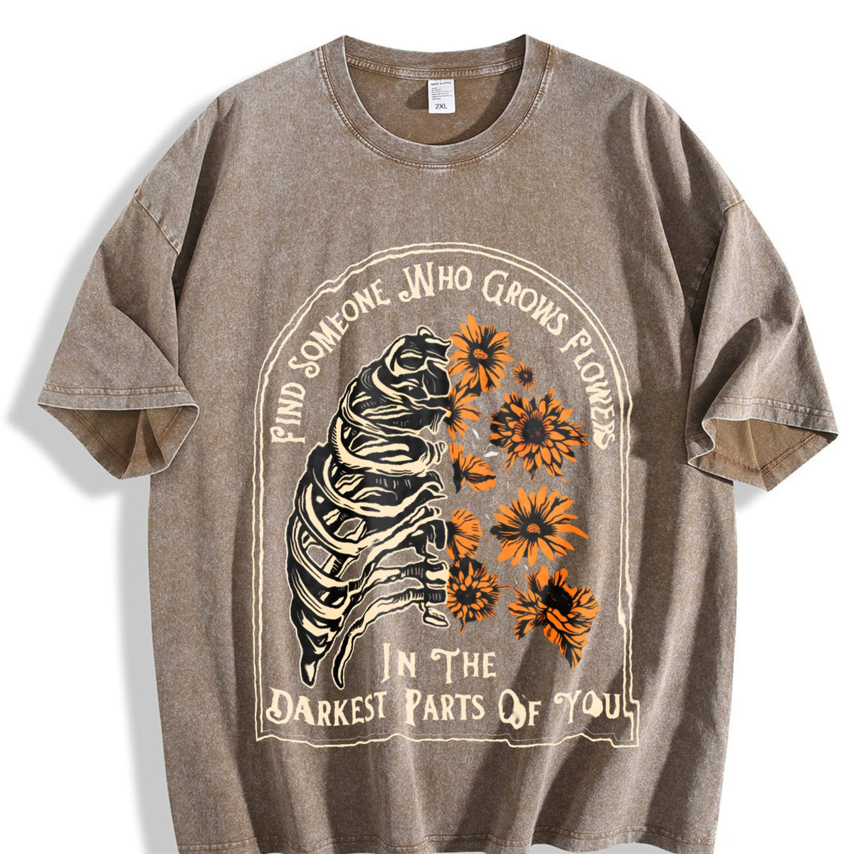 Find Someone Who Grows Flowers Rib Sunflowers Orca Bbb product image 3
