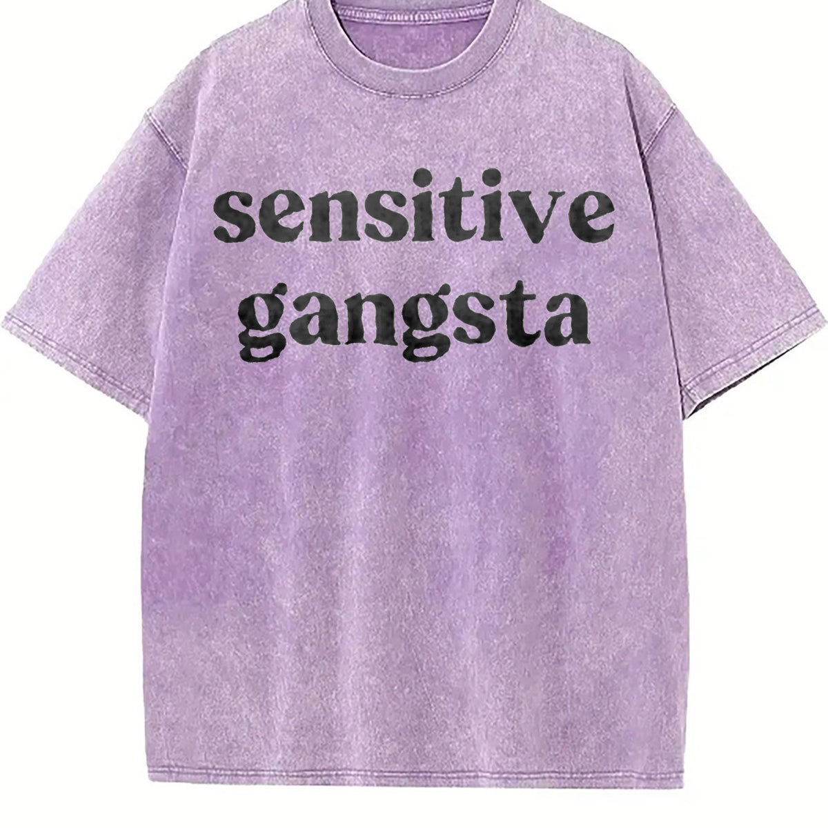 Funny Sensitive Gang Slogan - Brown With Vintage Washed product image 6