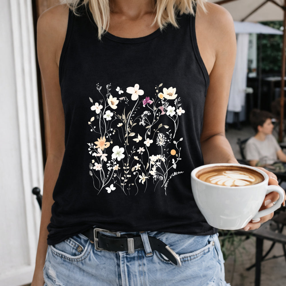 Wildflower Garden Women's Tank Top