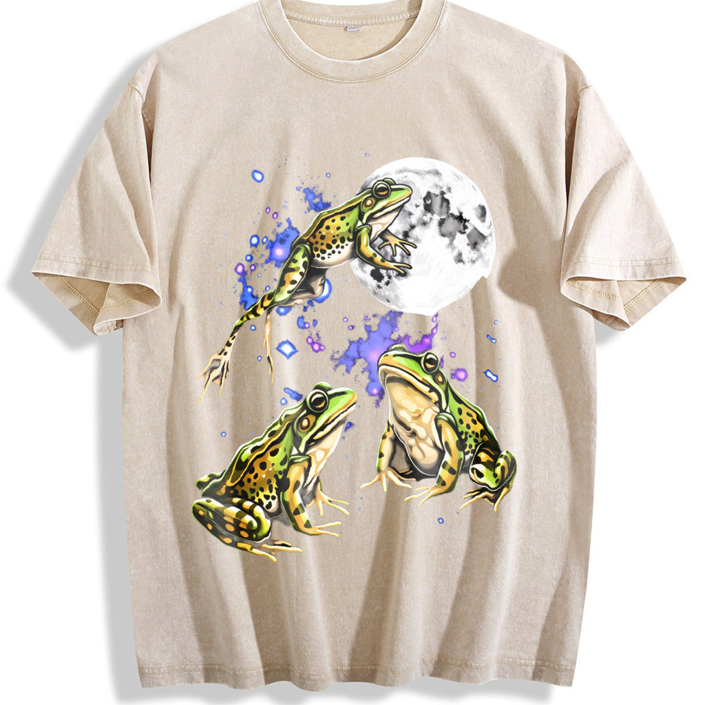 Three Frog Vintage Washed T-Shirt product image 1
