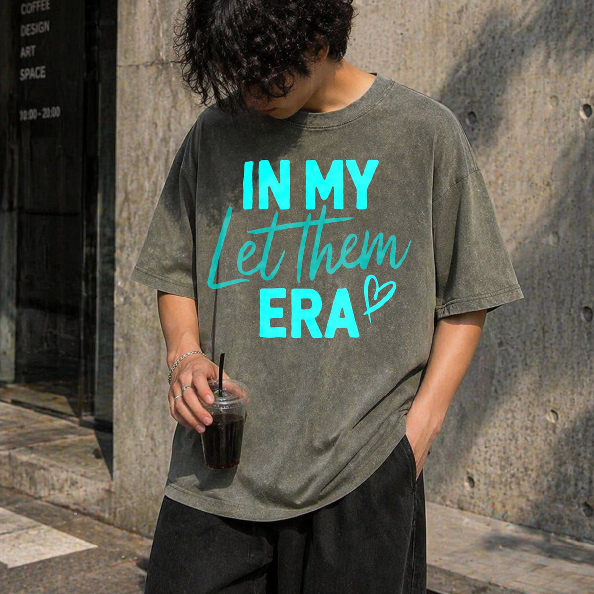 In My Let Them Era Vintage Washed T-Shirt product image 4