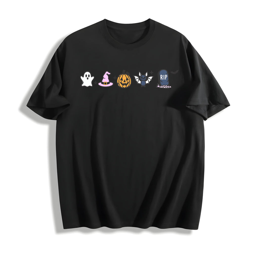 Halloween Icons Cotton T-Shirt product image 1