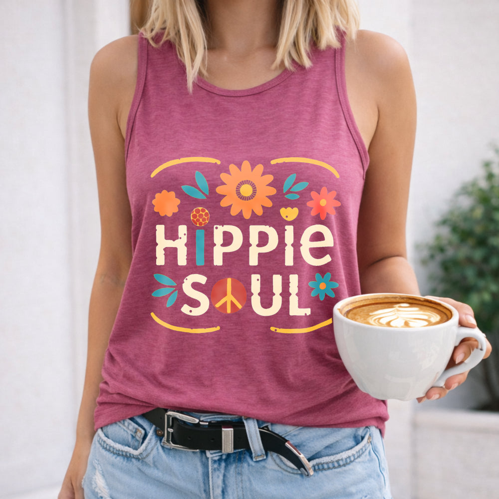 Hippie Soul Flowers Women's Tank Top