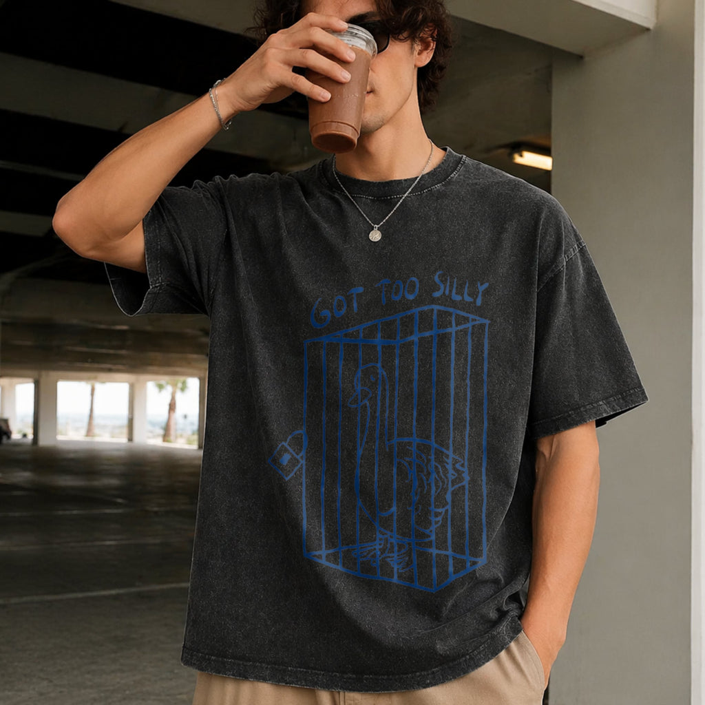Got Too Silly Vintage Washed T-Shirt product image 2