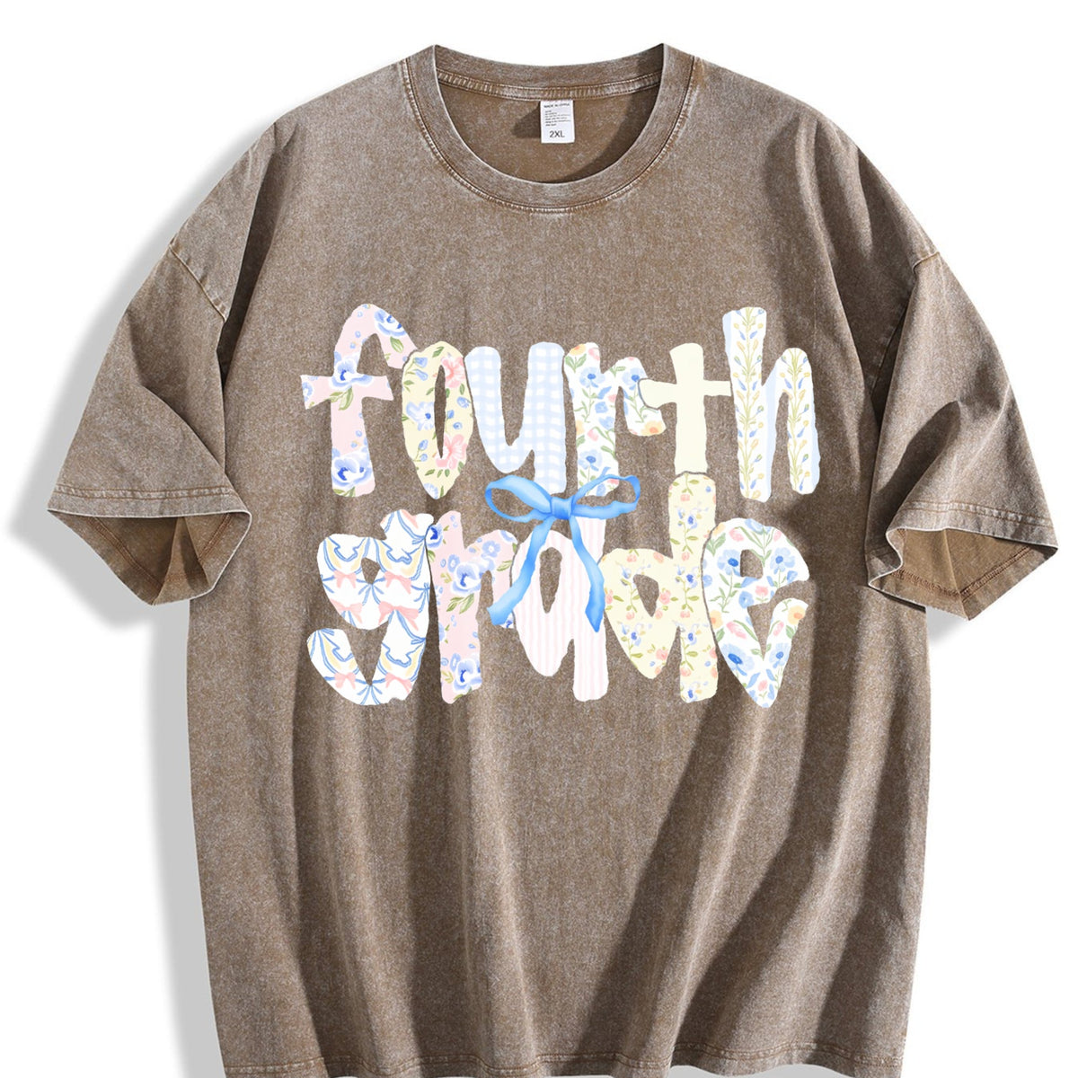 Fourth Grade Teacher Vintage Washed T-Shirt product image 3
