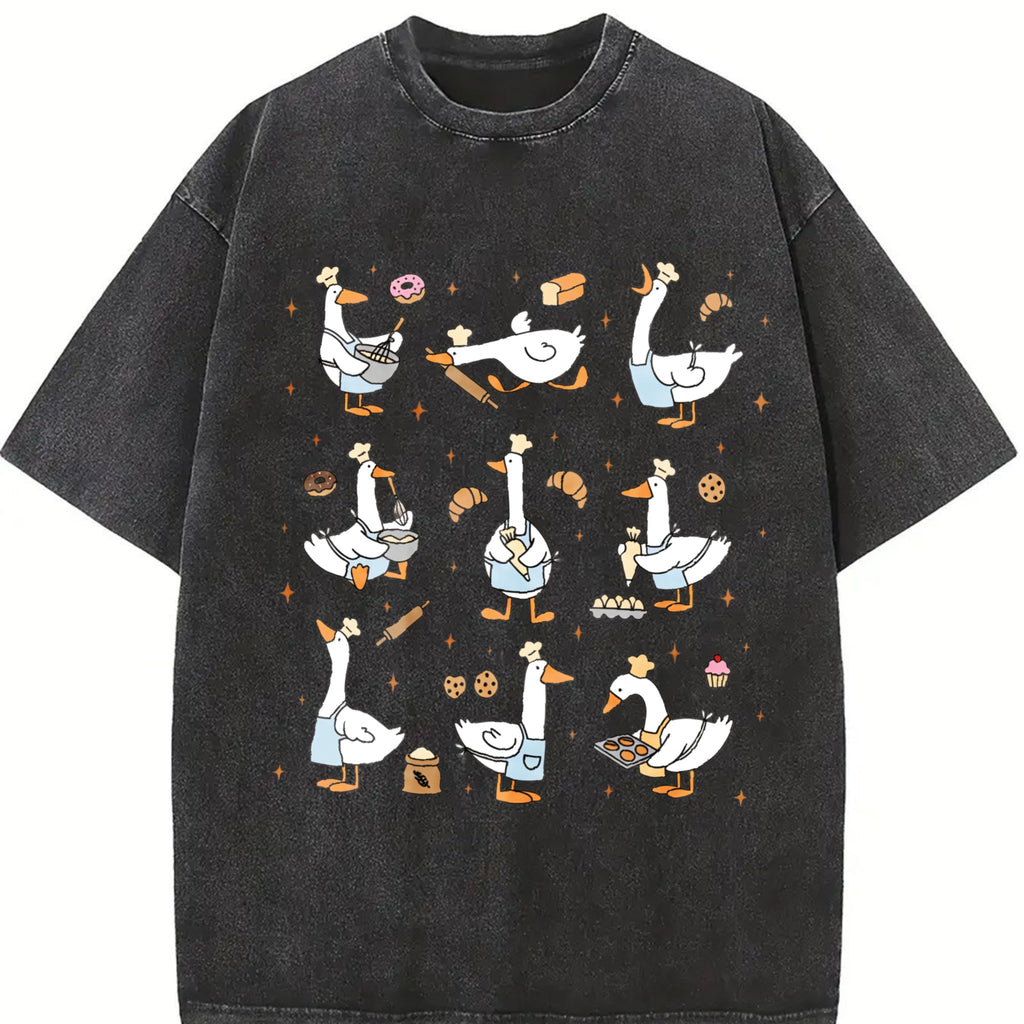 Silly Goose Baker Vintage Washed T-Shirt product image 2