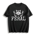 Feral Raccoon Cotton T-Shirt product image 1