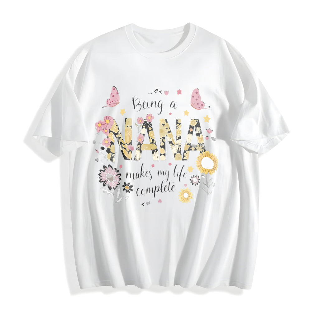 Bohemian Nana Floral Cotton T-Shirt product image 2