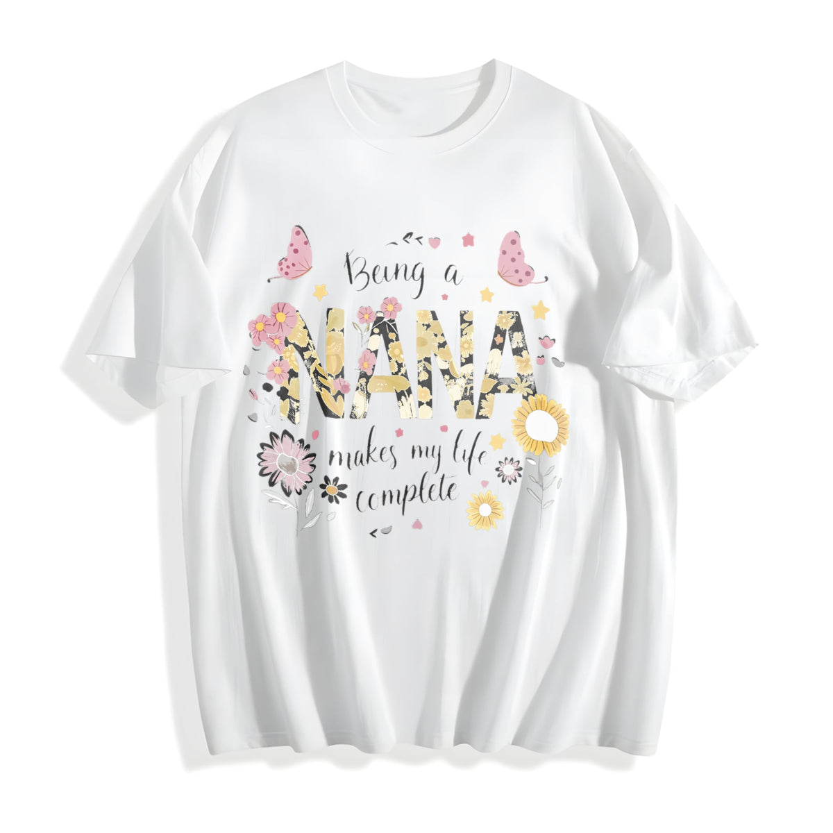 Bohemian Nana Floral Cotton T-Shirt product image 2
