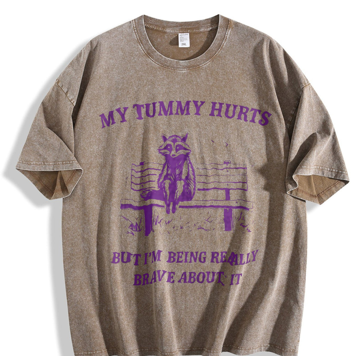My Tummy Hurts Vintage Washed T-Shirt product image 3