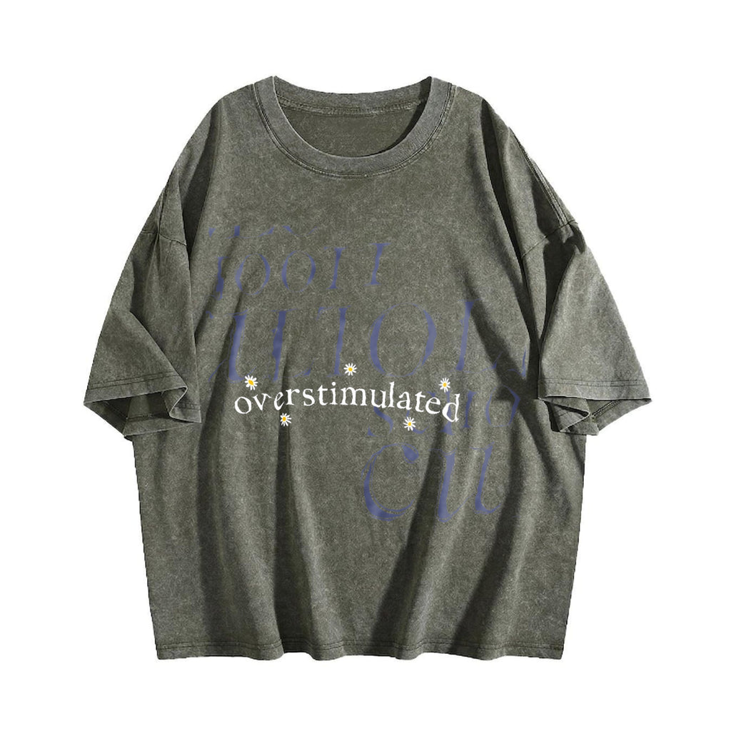 Overstimulated Vintage Washed T-Shirt product image 4
