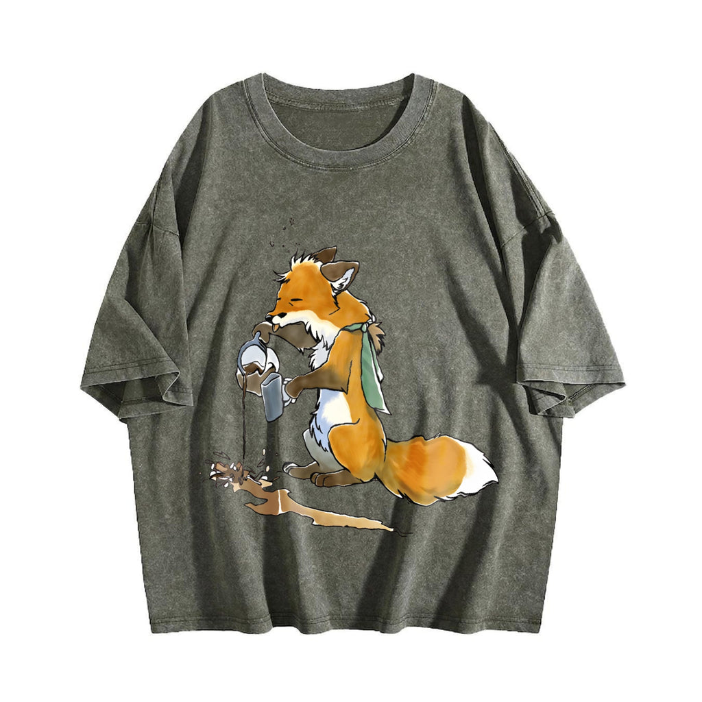 Ladies' Autumn Vintage Washed T-Shirt product image 4