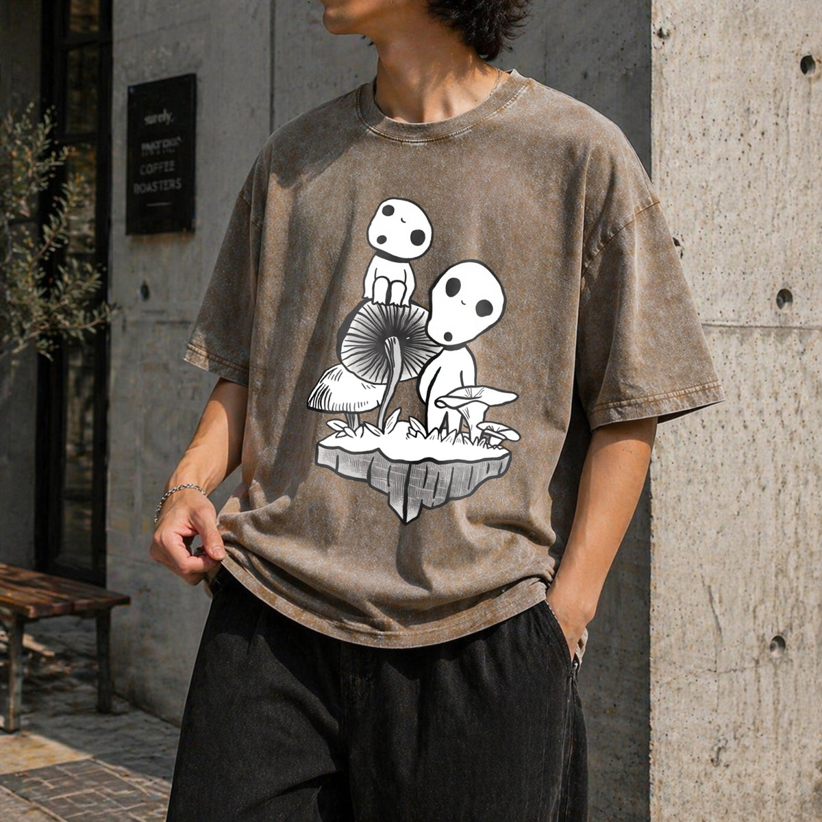 Spirited Away Studio Ghibli Vintage Washed T-Shirt product image 3
