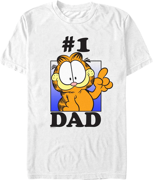 #1 Dad Garfield T-Shirt product image 1